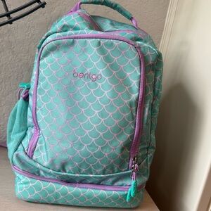 Bentgo Kids Prints 2-in-1 Backpack & Lunch Mermaid *GUC